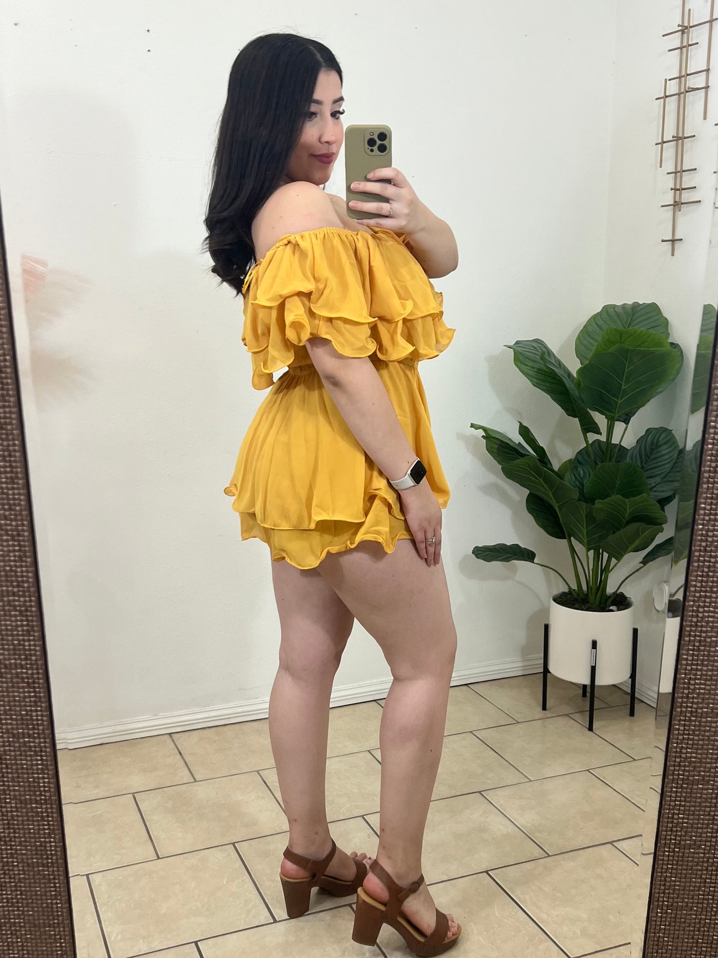 Yellow Romper