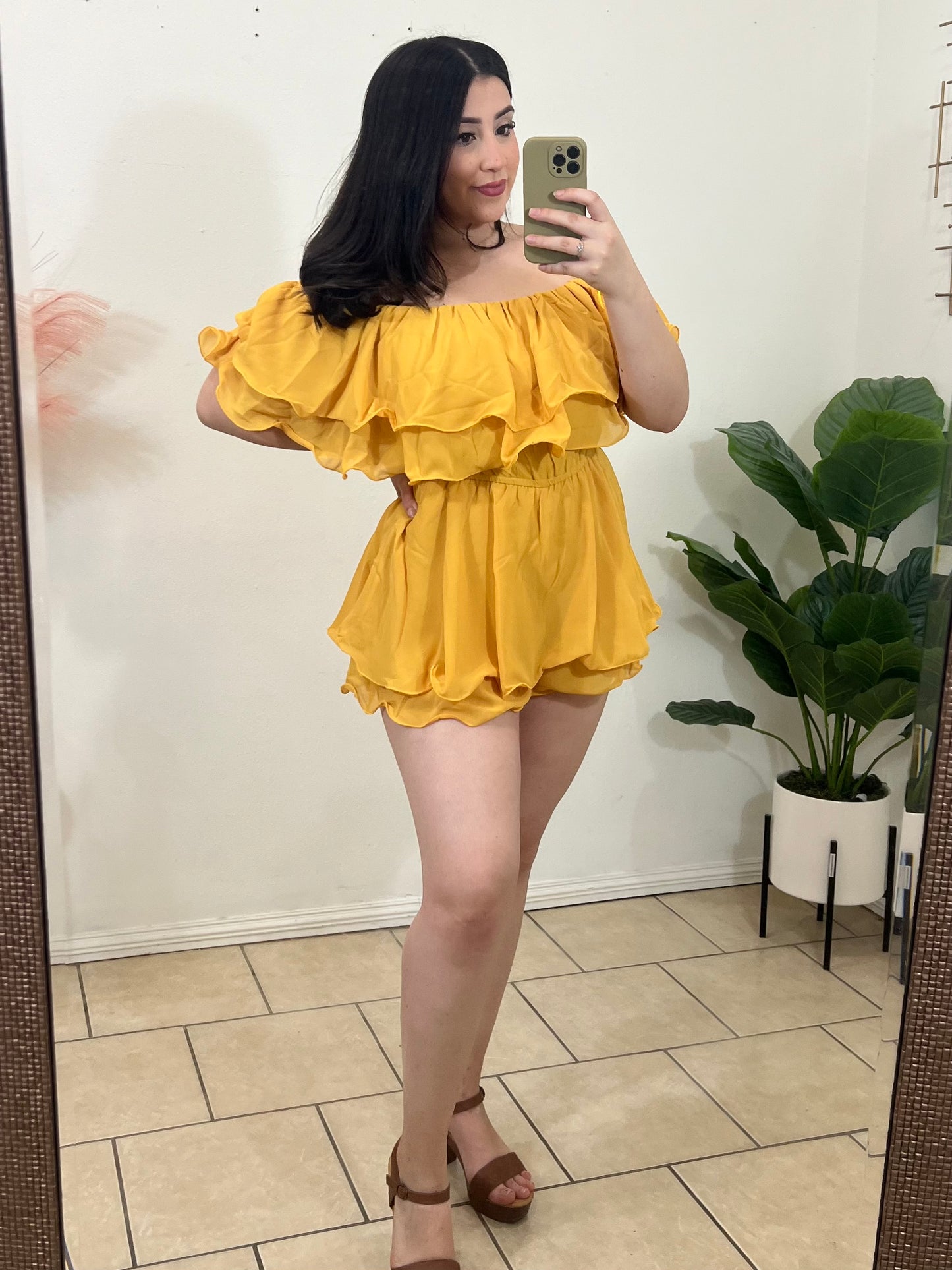 Yellow Romper