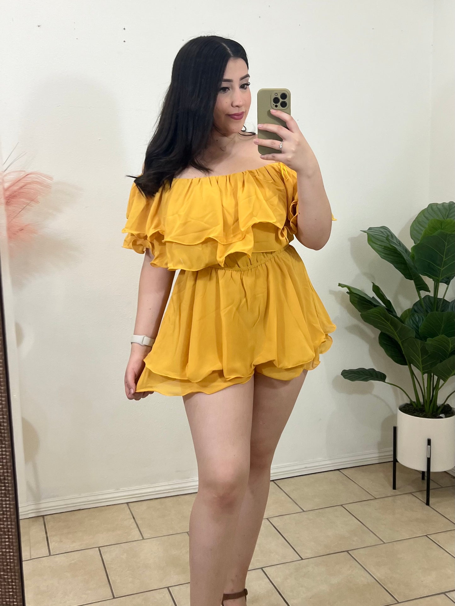 Yellow Romper