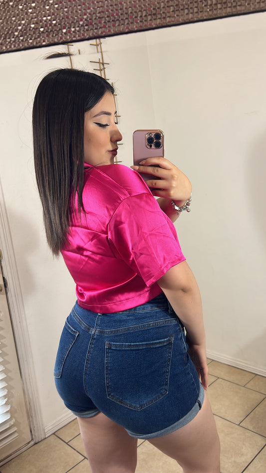 Alicia Pink Top